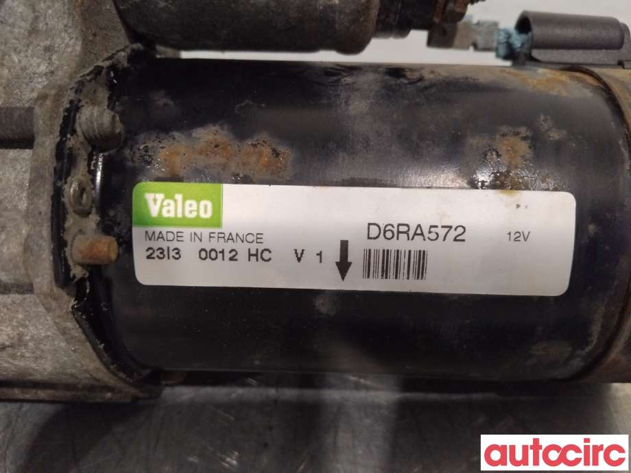 Starter til Citroën C3, Pluriel 2003-2010 (CITROEN|1638115980|D6RA572)