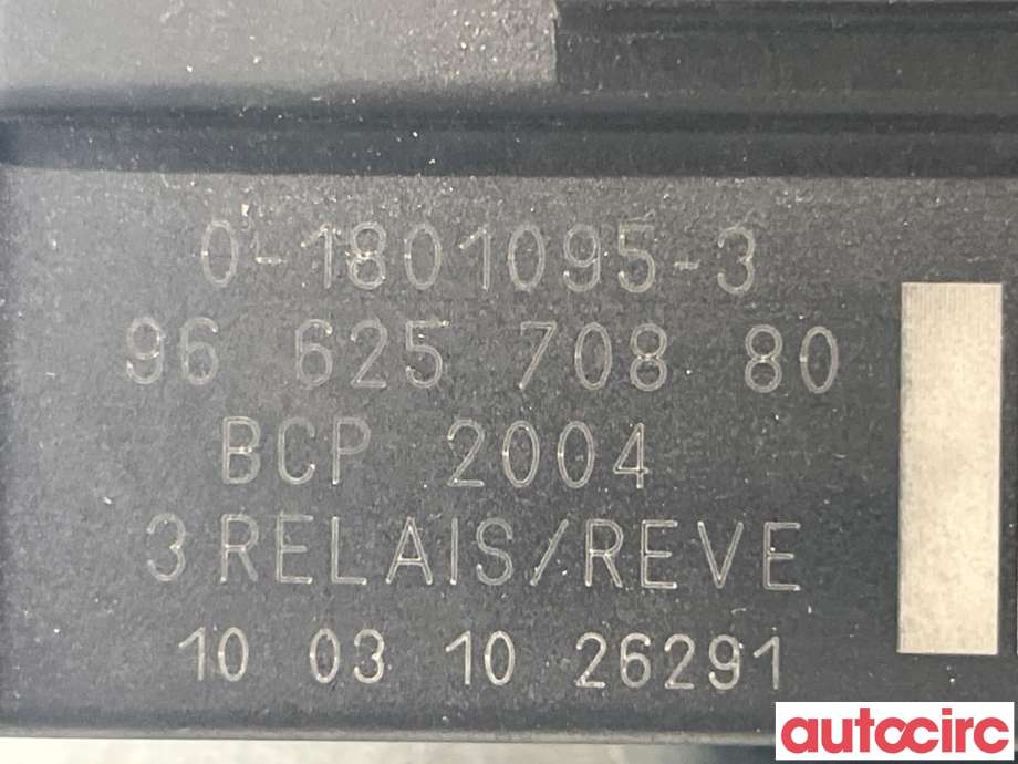 Styreenhet diverse til Peugeot 3008 2009-2016 (Type I)  (PEUGEOT|6500EJ|0-1801095-3|9662570880)