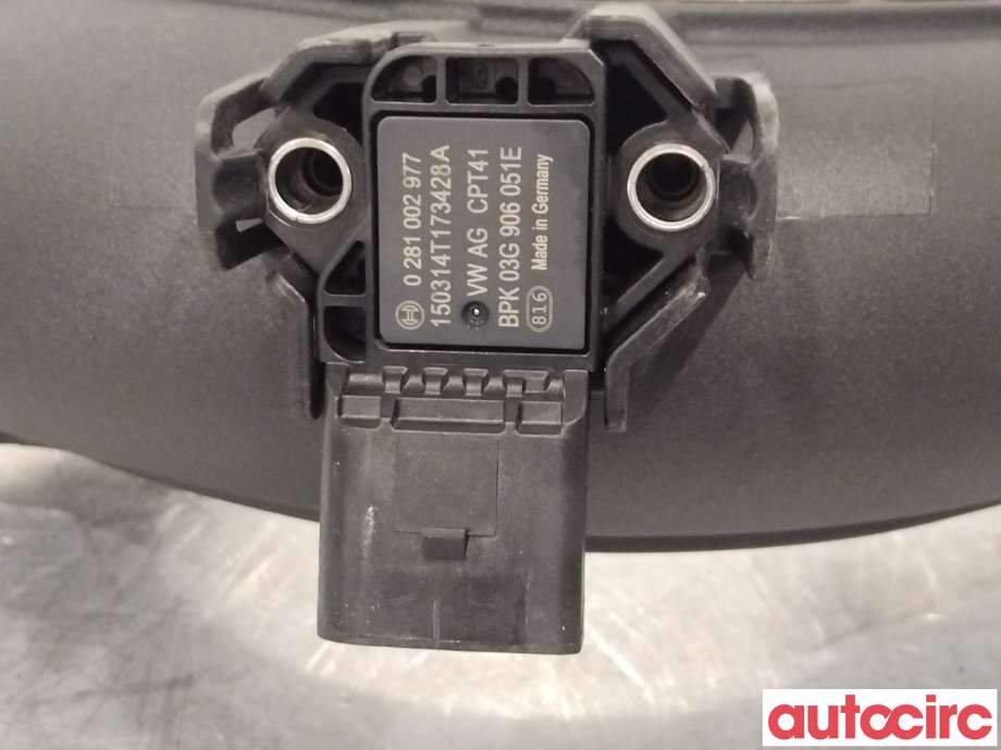 Turbo rør til VW Polo 2014-2017 (Type V, Fase 2)  (VOLKSWAGEN|04E145673C|12472C)