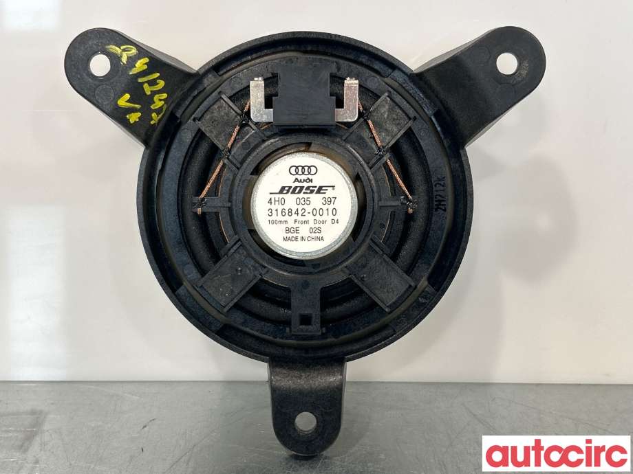 Bilstereo høyttaler til Audi A8 2010-2013 (Type III, Fase 1)  (AUDI|4H0035397)
