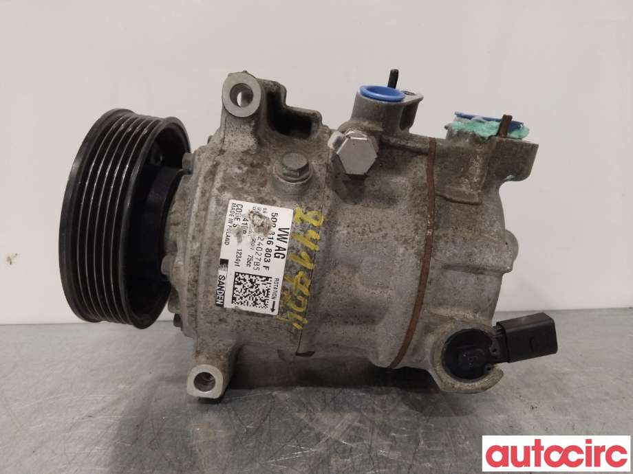 Aircondition kompressor til Škoda Fabia 2014-2021 (Type III)  (SKODA|5Q0816803F||5Q0816803H)