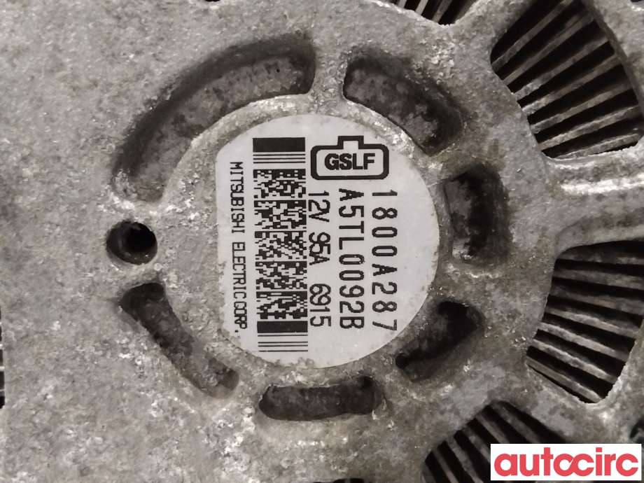 Dynamo til Mitsubishi ASX 2010-2019  (MITSUBISHI|1800A287|A5TL0092B)
