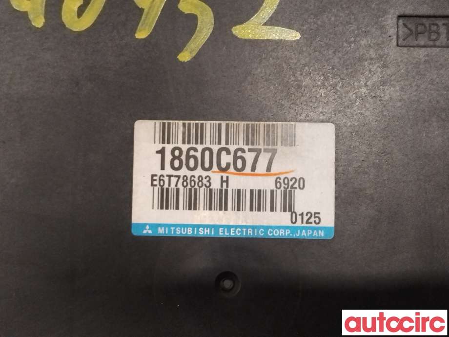Styreenhet motor til Mitsubishi ASX 2010-2019 (MITSUBISHI|1860C677|)