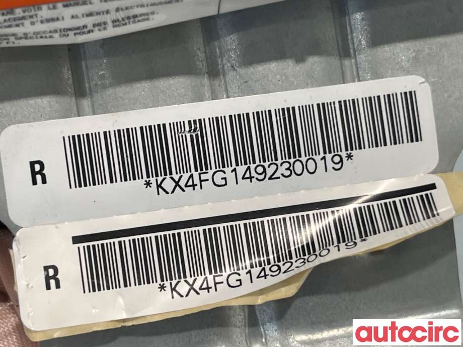 Airbag gardin høyre til Nissan NV200 2010-2019  (NISSAN|985P04FG0A)