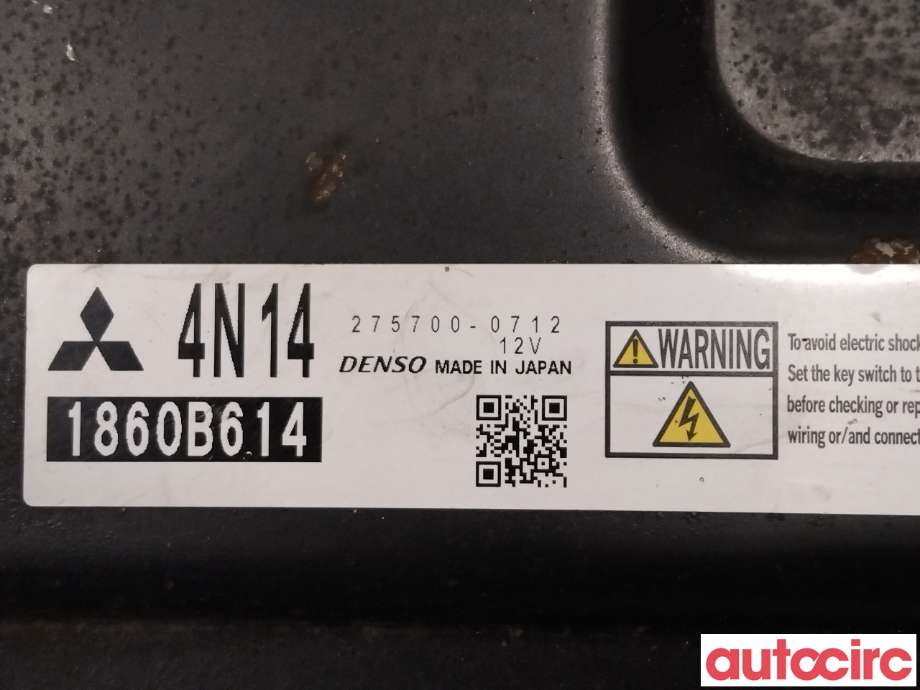 Styreenhet motor til Mitsubishi Outlander 2010-2012 (Type II, Fase 2)  (MITSUBISHI|1860B614|275700-0712)