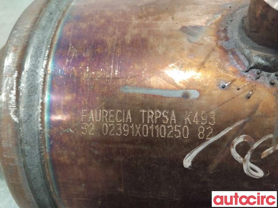 Partikkelfilter til Peugeot 3008 2009-2016 (Type I)  (PEUGEOT|174025|TRPSAK493|)