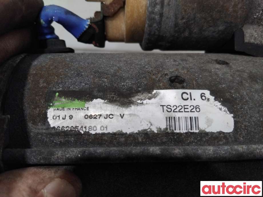 Starter diesel til Citroën Berlingo 2008-2015 (Type II, Fase 1)  (CITROEN|5802CE|TS22E26|9662854180)