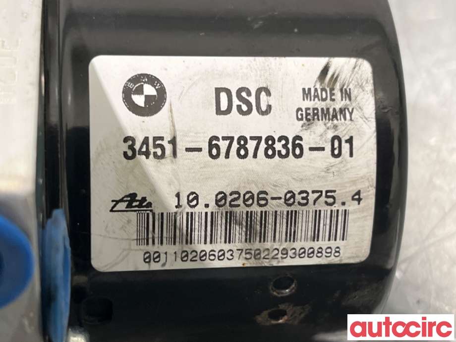 ABS sentral til BMW 3-Serie 2005-2011 (E90/E91/E92/E93) (E90/E91/E92/E93) (BMW|34512460468|100206-03754|6787837)