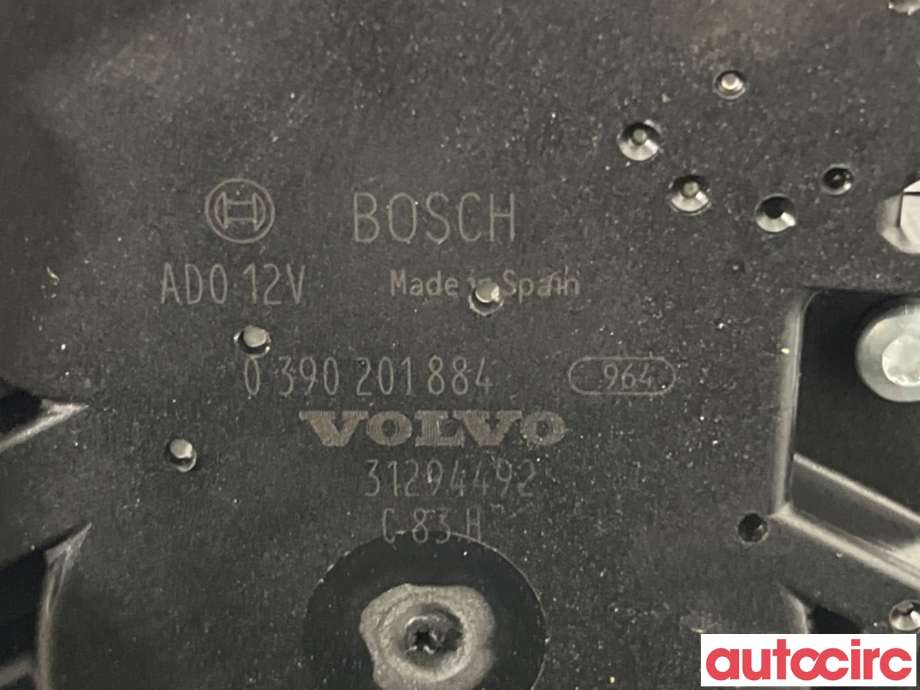 Viskermotor bakrute til Volvo V40 2012-2019  (VOLVO|31294492|0390201884)