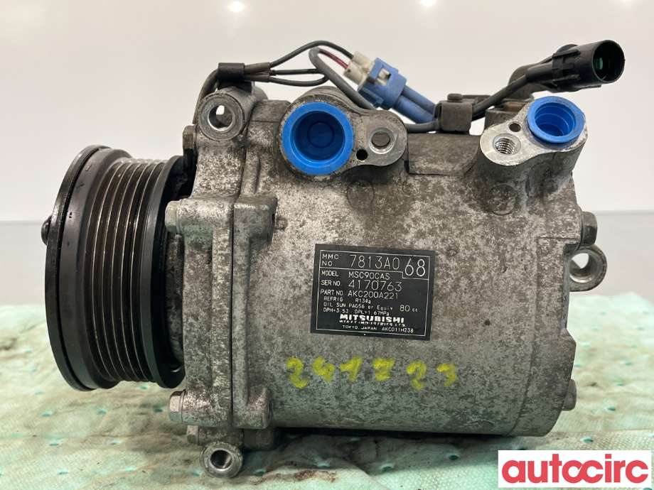 Aircondition kompressor til Mitsubishi Outlander 2007-2010 (Type II, Fase 1)  (MITSUBISHI|7813A068|AKC200A221)