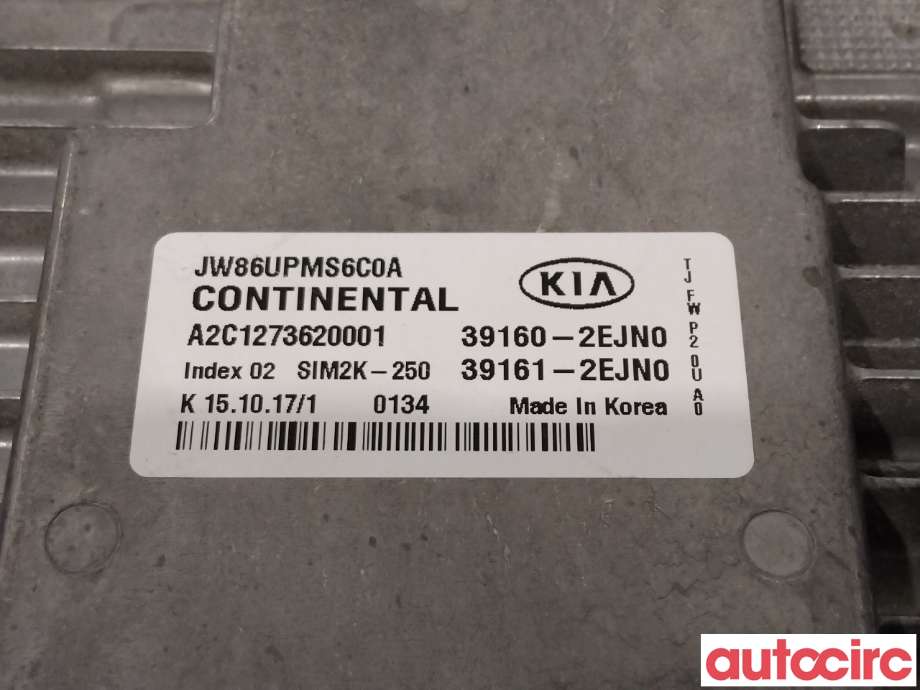 Styreenhet diverse til Kia Optima 2017-2020  (KIA|391612EJN0|)