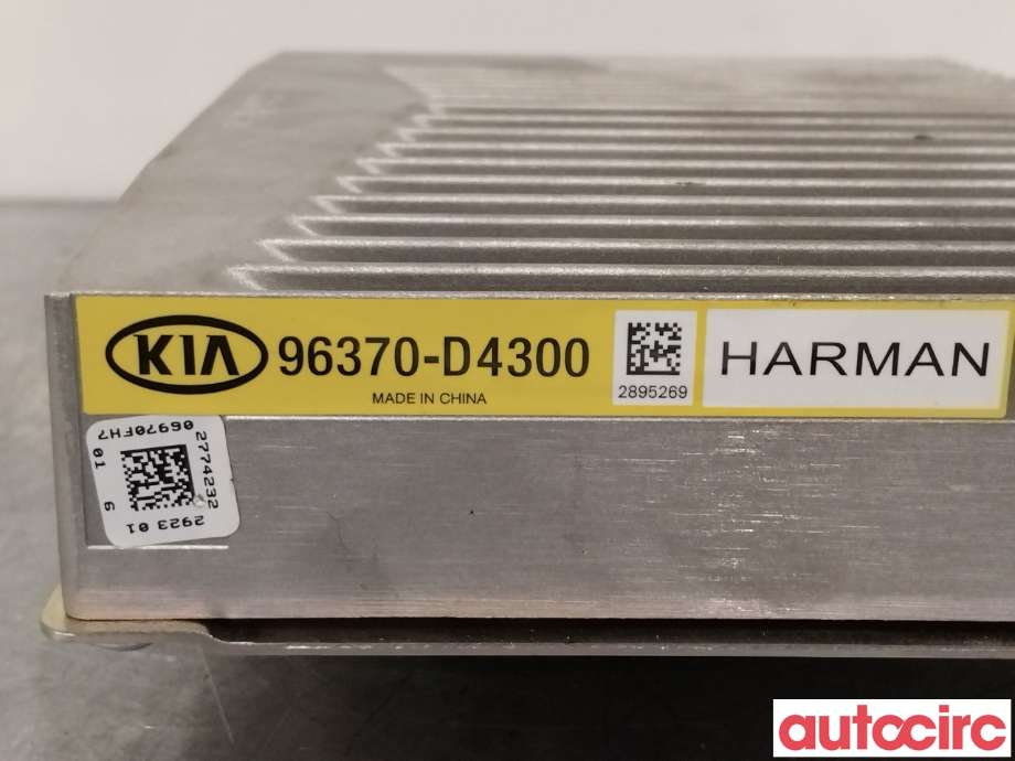 Bilstereo forsterker til Kia Optima 2017-2020  (KIA|96370D4300|)