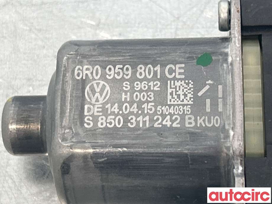 Ruteheis venstre foran til VW Polo 2014-2017 (Type V, Fase 2) (VOLKSWAGEN|6R0959801DJ000|6R0959801DJ|6R0959801CE)