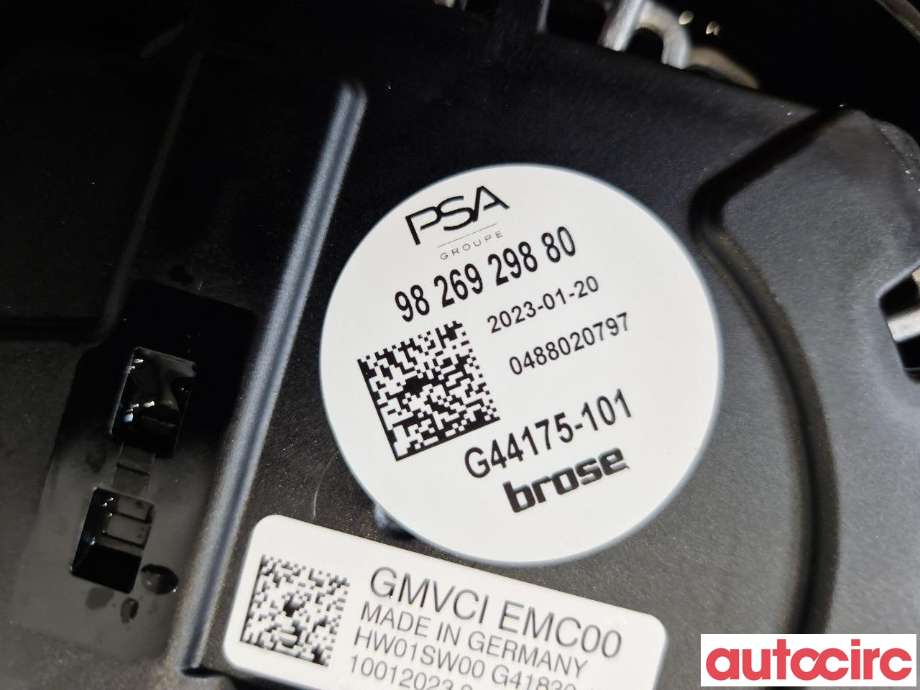 Kjølevifte til Citroën C4, Spacetourer 2019-->>  (CITROEN|9826929880|)