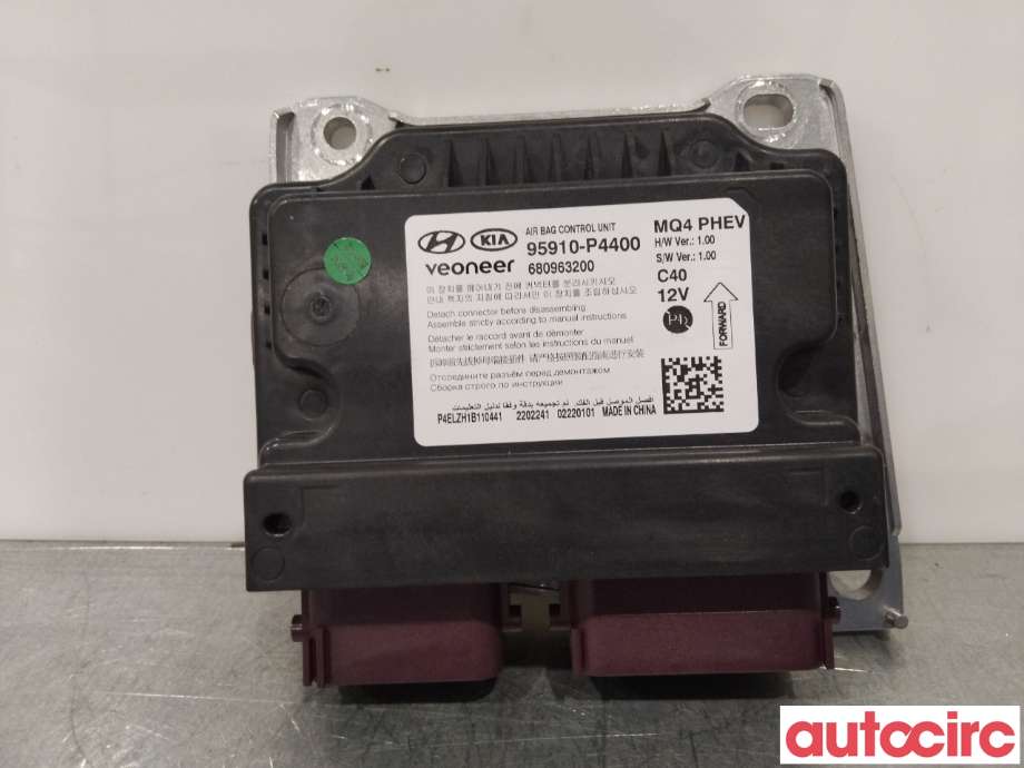 Airbag elektronikk til Kia Sorento 2016-->> Type III (KIA|95910P4400|)