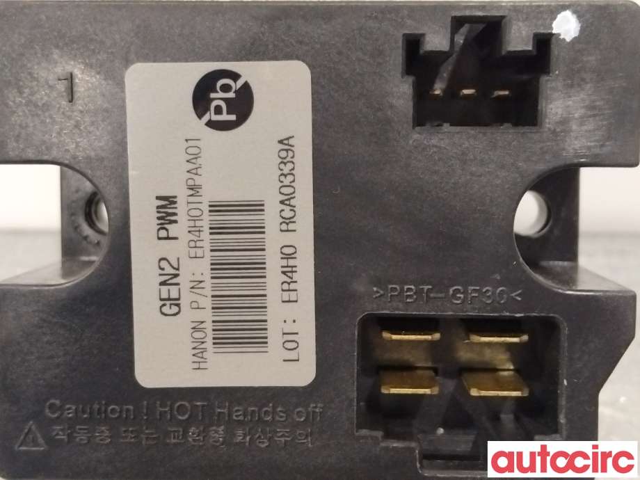Varmeapparat motstand til Kia Sorento 2016-->> Type III  (KIA|97234CL000|)