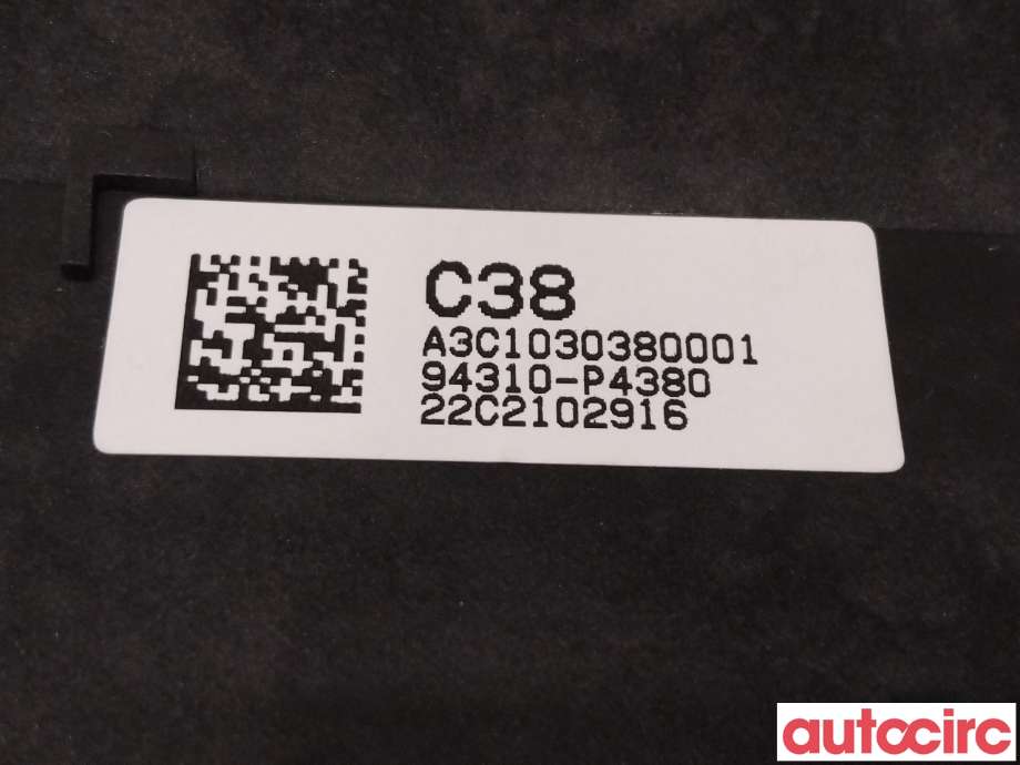 Multimedia display (MCU - Media Controller Unit) til Kia Sorento 2016-->> Type III (KIA|94310P4380|)