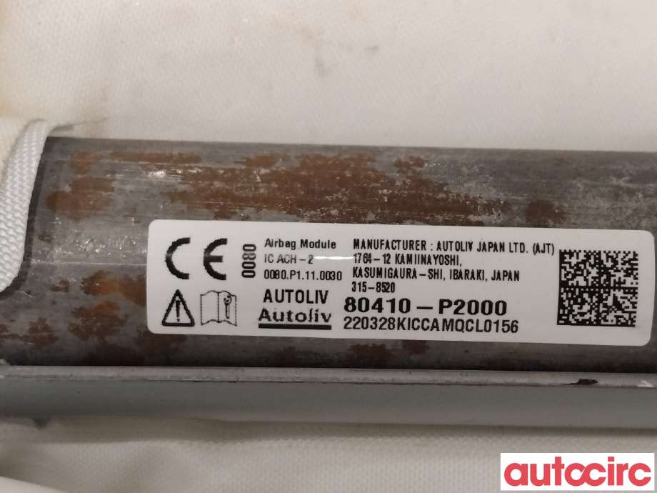 Airbag gardin venstre til Kia Sorento 2016-->> Type III (KIA|80410P2000|)