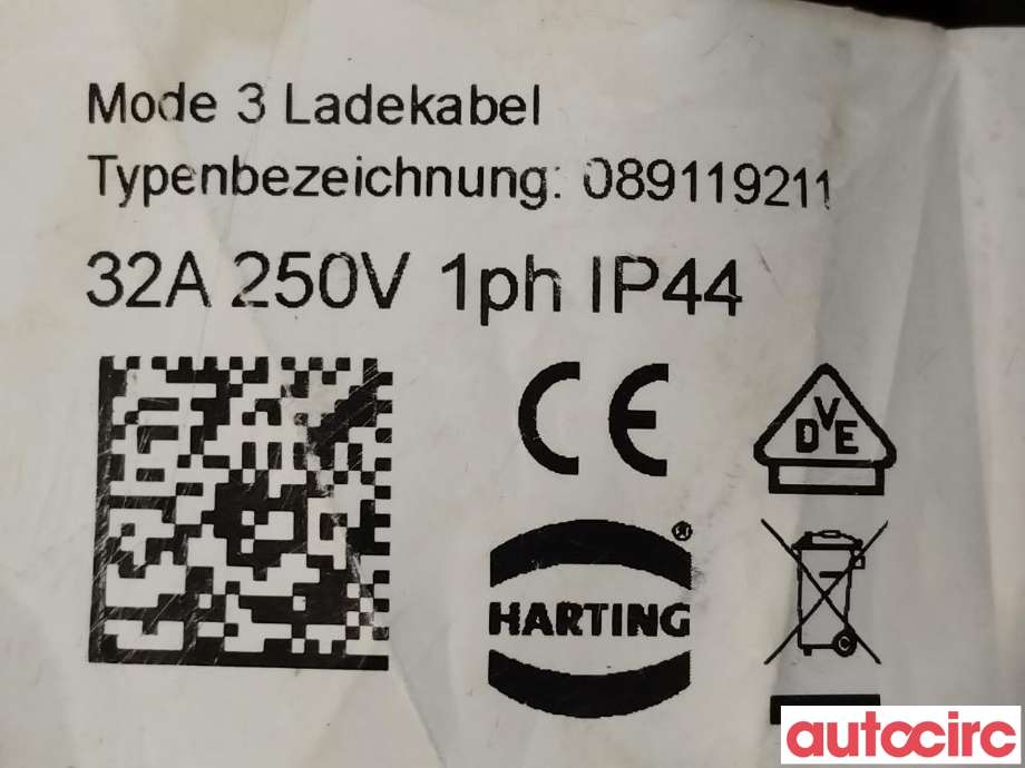 Batterilader kabel til Kia Niro 2021-->>  (KIA|NO NR|089119211|)