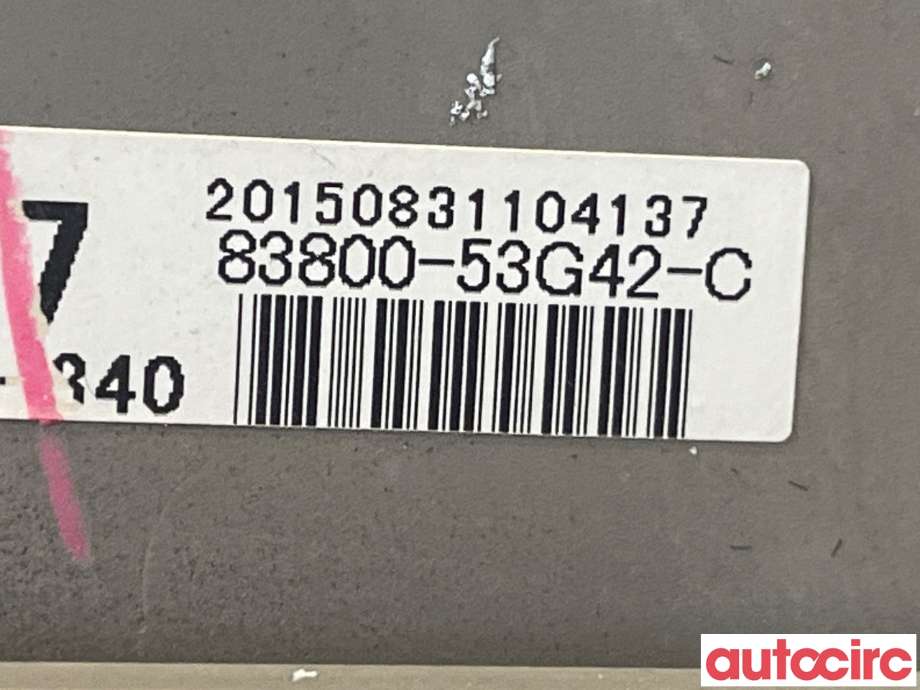 Instrumentpanel til Lexus IS 2013-2020 (Type III) (XE30) (XE30) (LEXUS|8380053G42)
