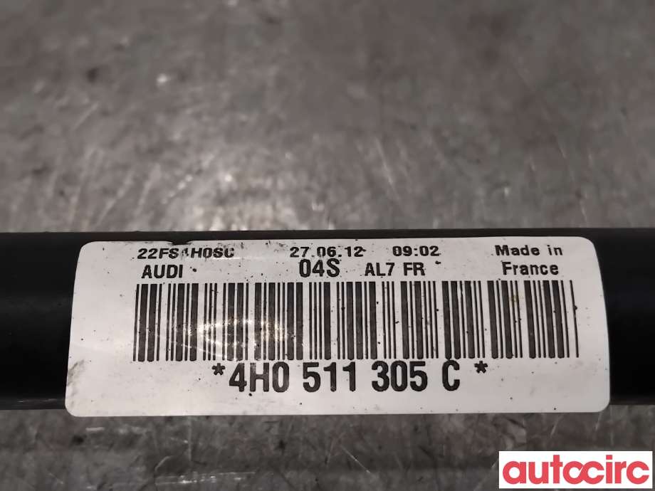 Stabilisatorstag bak til Audi A8 2010-2013 (Type III, Fase 1)  (AUDI|4H0511305C|)