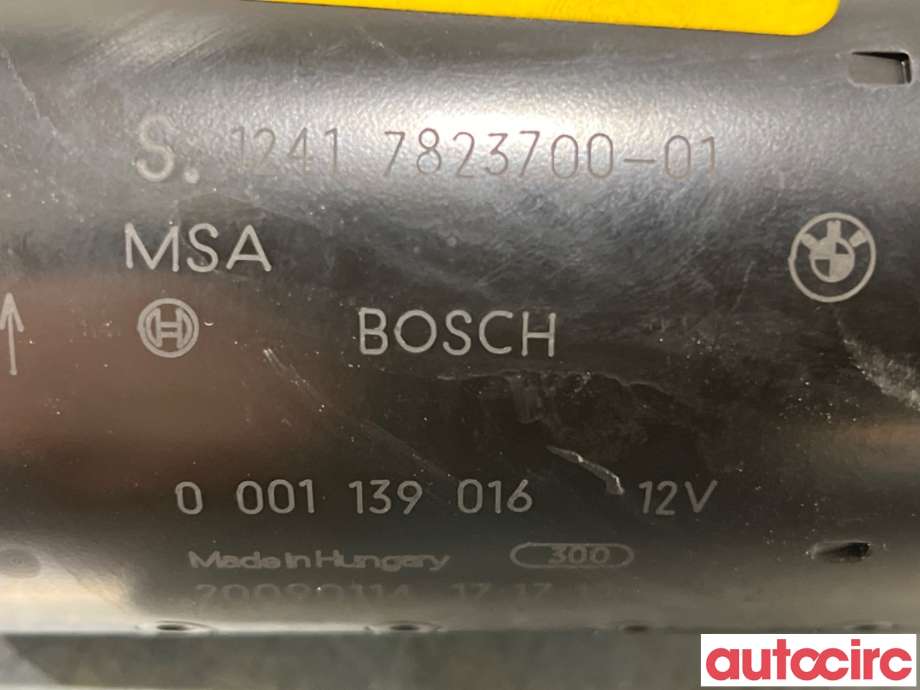 Starter diesel til BMW 3-Serie 2005-2011 (E90/E91/E92/E93) (E90/E91/E92/E93) (BMW|12418570238|0001139016|12417823700)