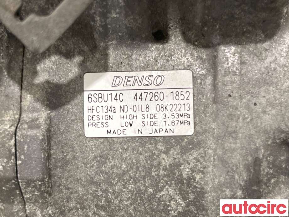 Aircondition kompressor til BMW 3-Serie 2005-2011 (E90/E91/E92/E93) (E90/E91/E92/E93) (BMW|64526987862|447260-1852)
