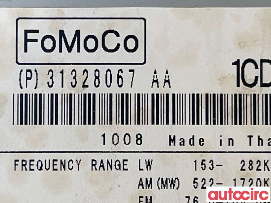 Bilstereo til Volvo XC70 2008-2013 (Type II, Fase 1)  (VOLVO|36050930)