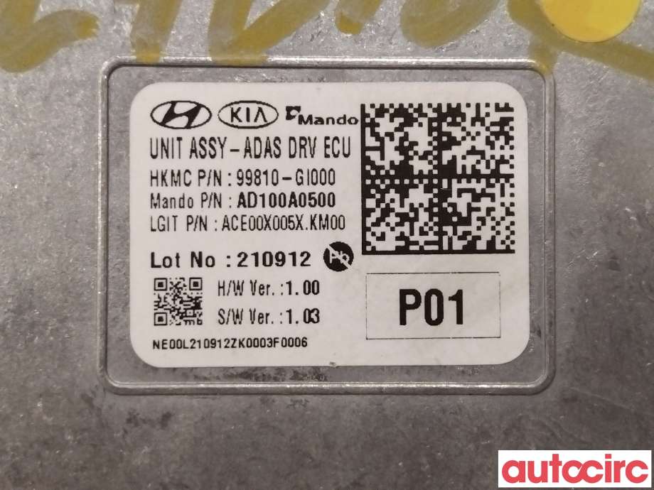 Styreenhet diverse til Hyundai Ioniq 5 2021-->>  (HYUNDAI|99810GI000|)