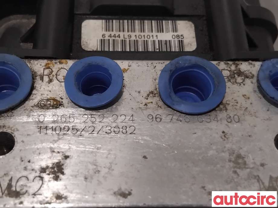 ABS sentral til Citroën Berlingo 2008-2015 (Type II, Fase 1)  (CITROEN|1680933380|0265252224|9674663480)