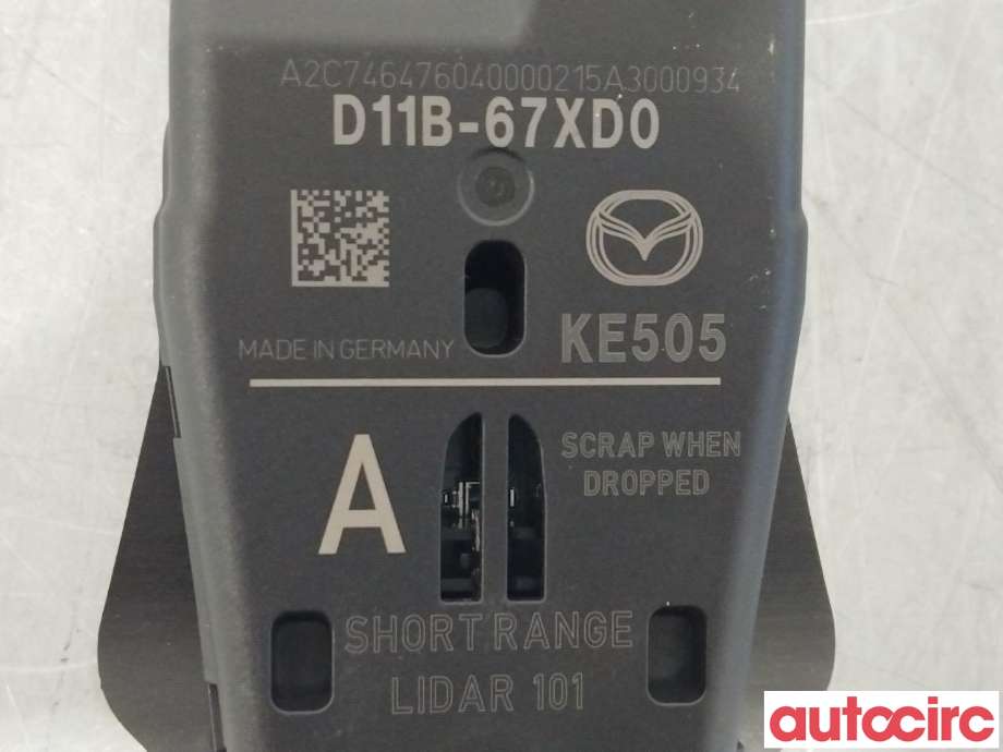 Sensor radar til Mazda CX-5 2012-2017 (Type I)  (MAZDA|D11B-67-XD0B||D11B-67XD0)