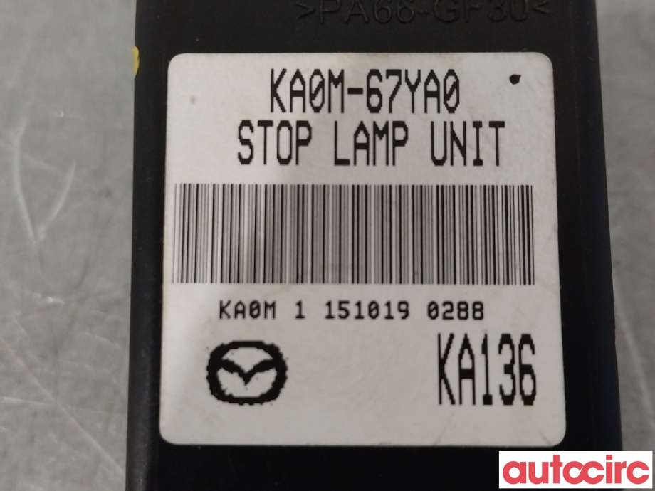 Styreenhet diverse til Mazda CX-5 2012-2017 (Type I)  (MAZDA|KA0M-67-YA0||KA0M-67YA0)