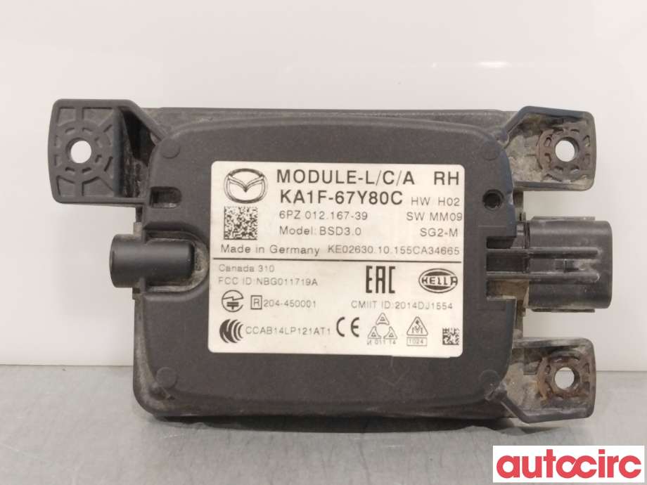 Sensor radar til Mazda CX-5 2012-2017 (Type I)  (MAZDA|KA1F-67-Y80E||KA1F-67Y80C)