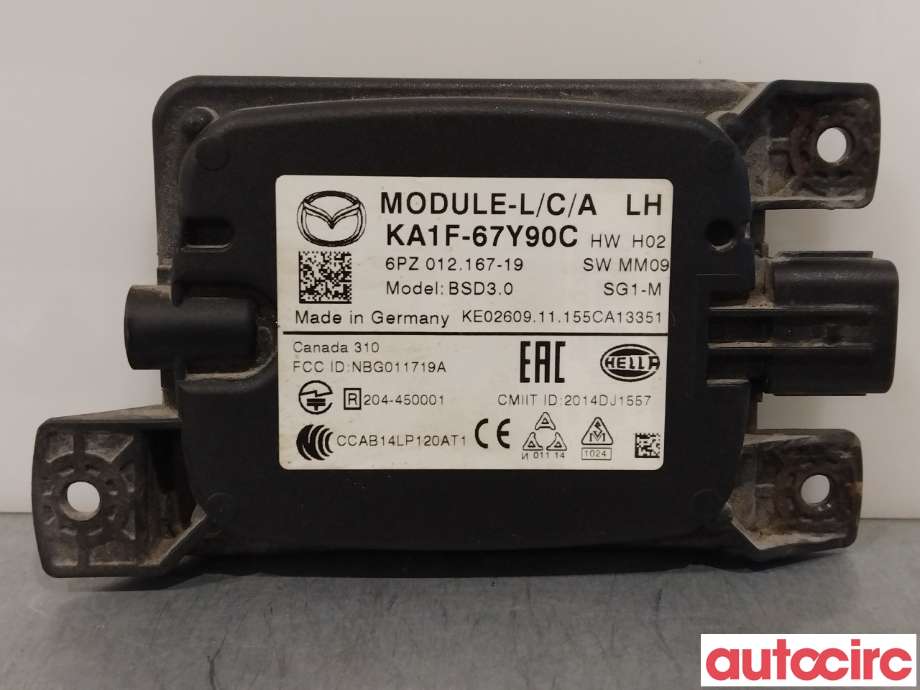 Sensor radar til Mazda CX-5 2012-2017 (Type I)  (MAZDA|KA1F-67-Y90E||KA1F-67Y90C)