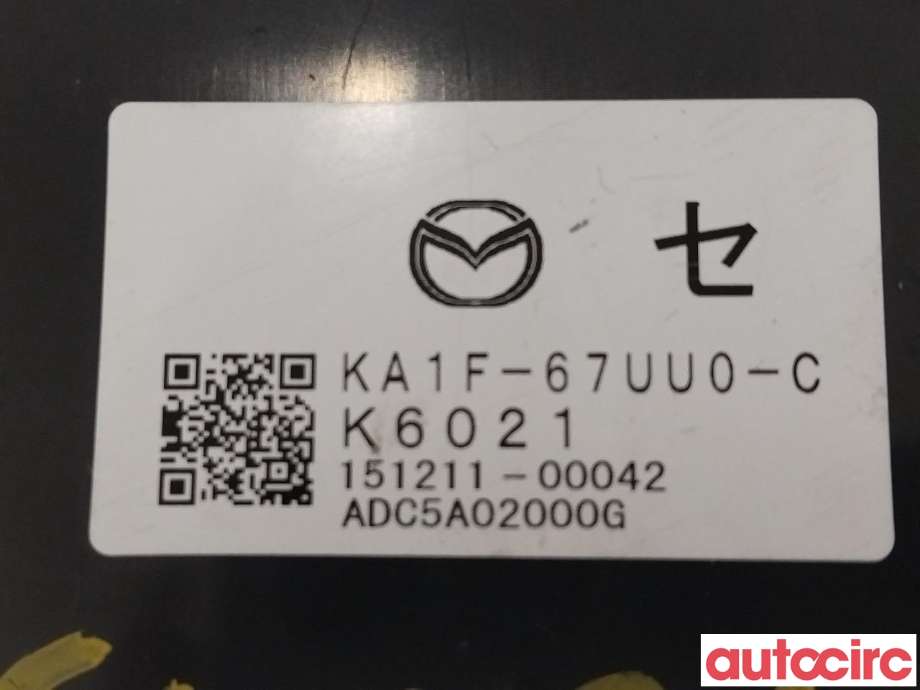 Styreenhet parkering til Mazda CX-5 2012-2017 (Type I)  (MAZDA|KA1F-67-UU0E|KA1F-67UU0-C)