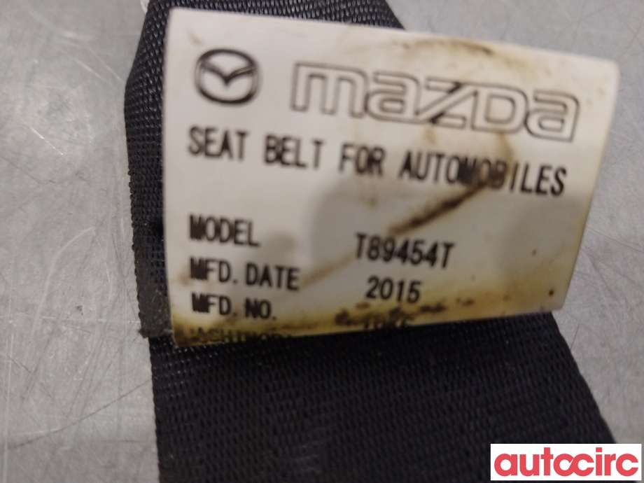 Sikkerhetsbelte bak venstre til Mazda CX-5 2012-2017 (Type I)  (MAZDA|KD45-57-790|)