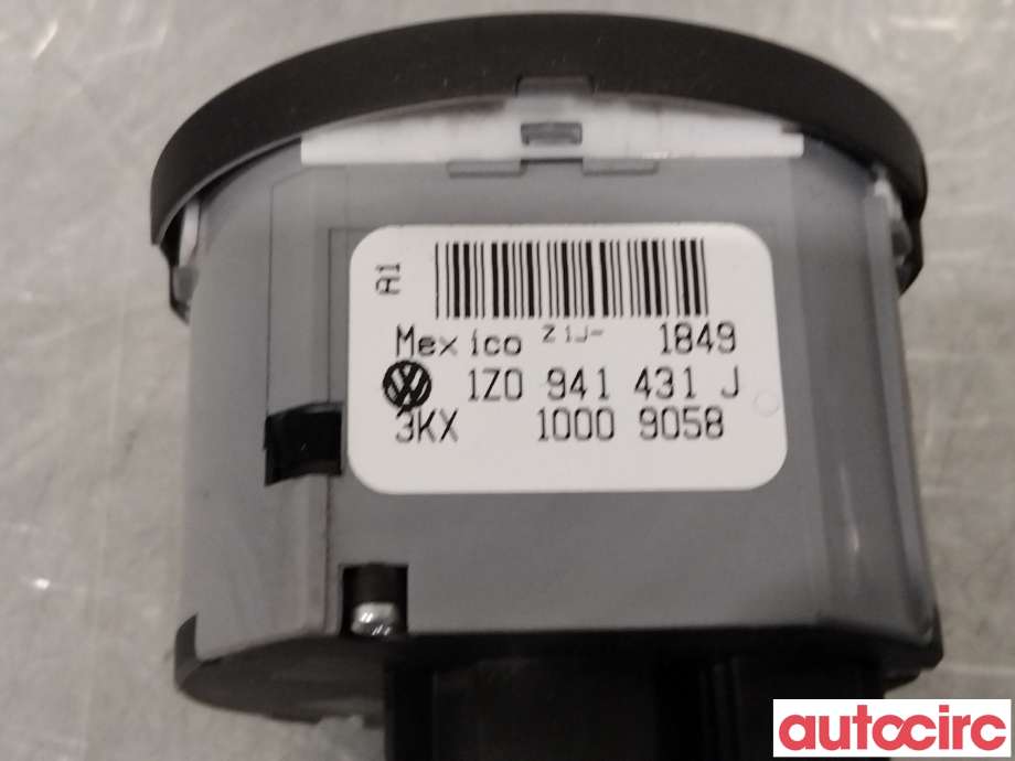 Bryter lys til Škoda Octavia 2009-2013 (Type II, Fase 2)  (SKODA|1Z0941431J|)
