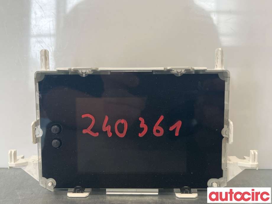 Multimedia display (MCU - Media Controller Unit) til Ford Fiesta, 2008-2012 (Type VI, Fase 1)  (FORD|1940788)