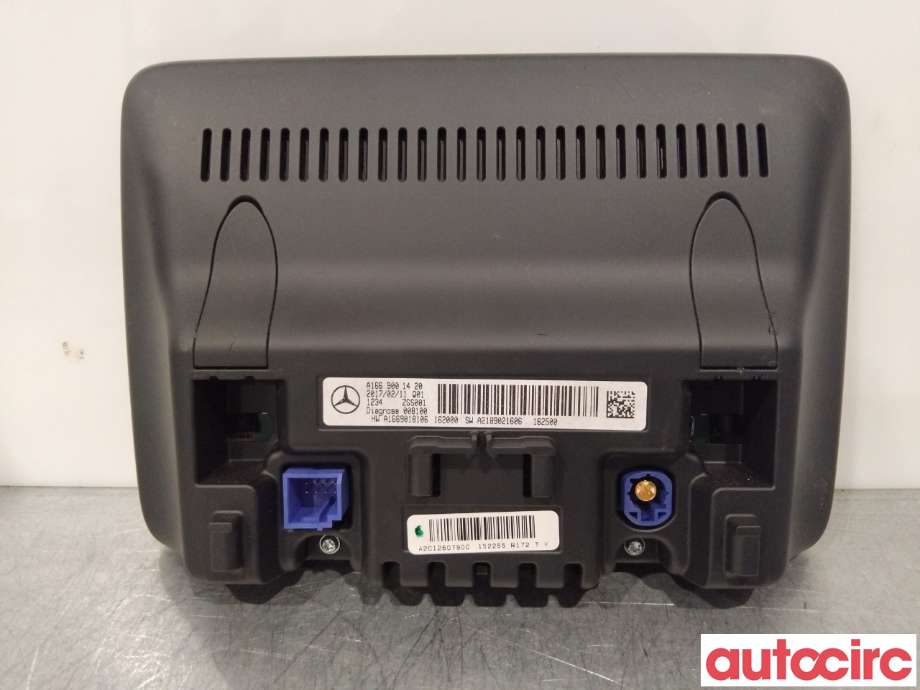 Multimedia display (MCU - Media Controller Unit) til Mercedes B-Klasse 2011-2018 (W246) (W246) (MERCEDES|A1669001420|)
