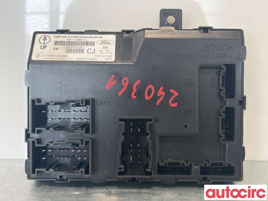 Styreenhet diverse til Ford Fiesta 2008-2012 (Type VI, Fase 1) (FORD|1741770)