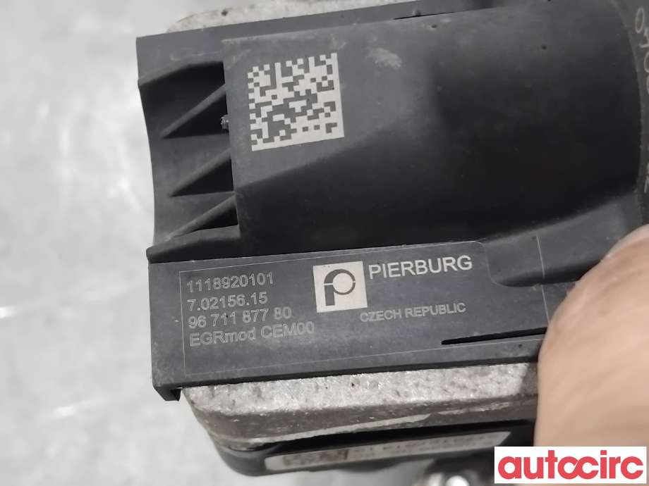 EGR-ventil til Ford Focus 2011-2014 (Type III, Fase 1)  (FORD|2473602|70215615|9671187780)