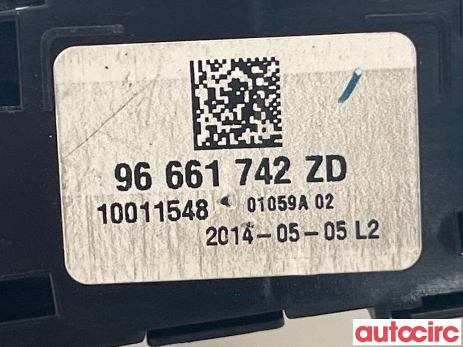 Bryter ruteheis til Citroën DS5 2012-2017  (CITROEN|96661742ZD)