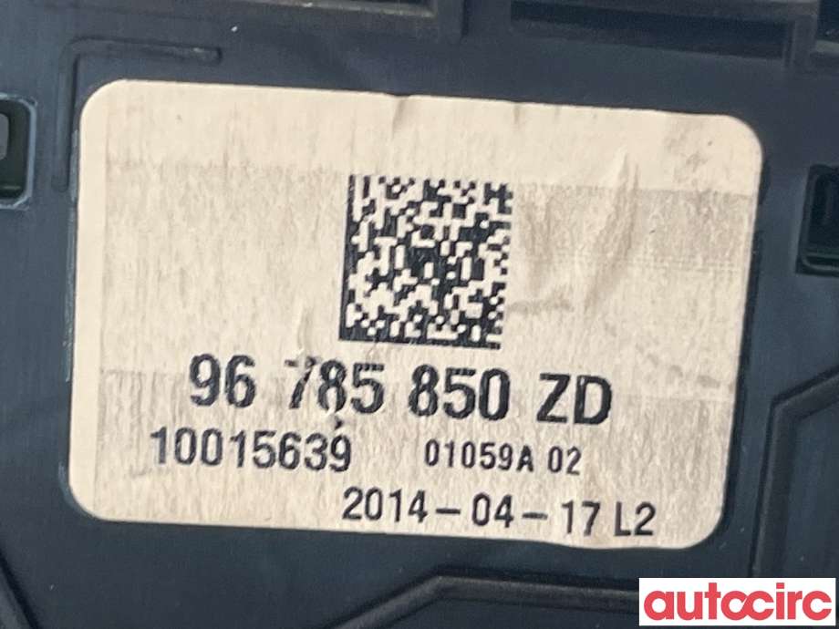 Bryter diverse til Citroën DS5 2012-2017  (CITROEN|96785850ZD)
