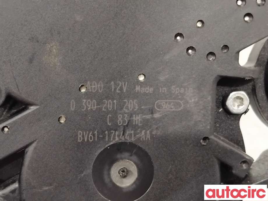 Viskermotor bakrute til Ford Focus 2011-2014 (Type III, Fase 1)  (FORD|1851421|0390201205|BV61-17K441-AA)