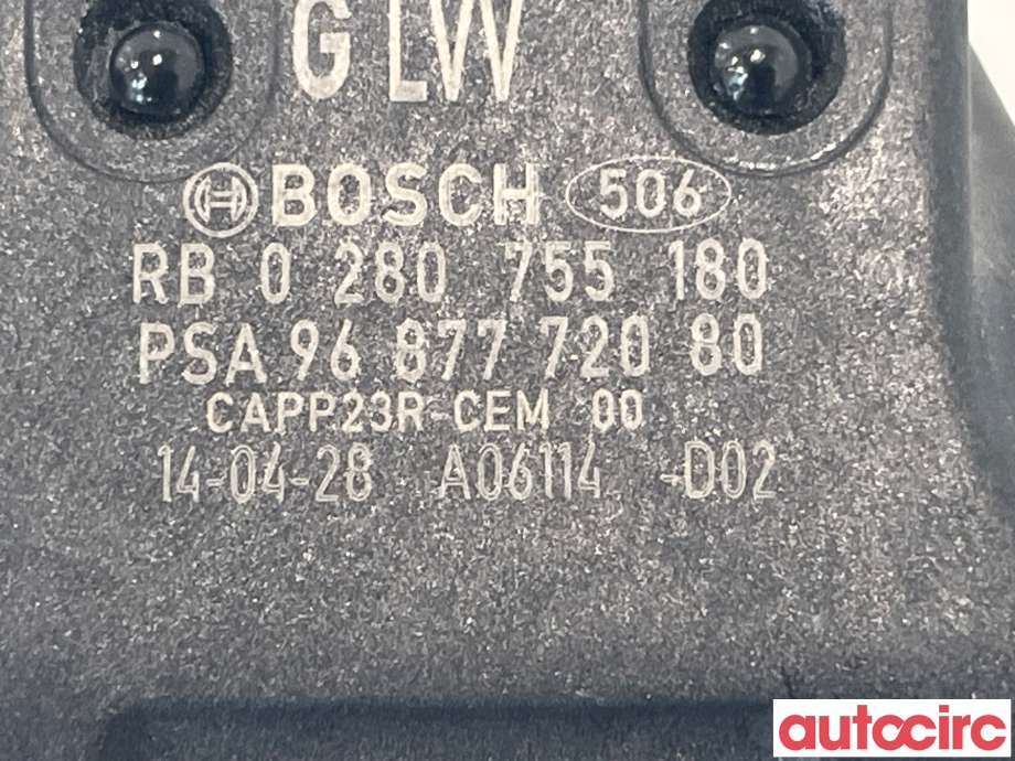 Pedal gass til Citroën DS5 2012-2017  (CITROEN|9687772080)