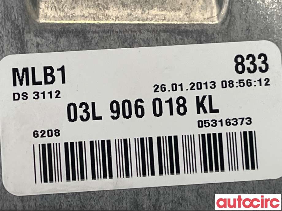 Styreenhet motor til Audi A4 2007-2014 (Type IV) (B8) (B8) (AUDI|03L906018KL|)