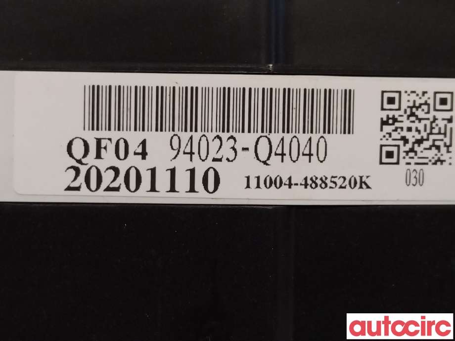Instrumentpanel til Kia Niro 2021-->>  (KIA|94023Q4040)
