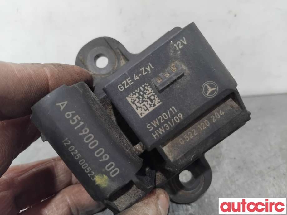 Rele gløde til Mercedes E-Klasse 2009-2013 (Fase 1) (W212) (W212) (MERCEDES|A6519002203|0522120204|A6519008003)