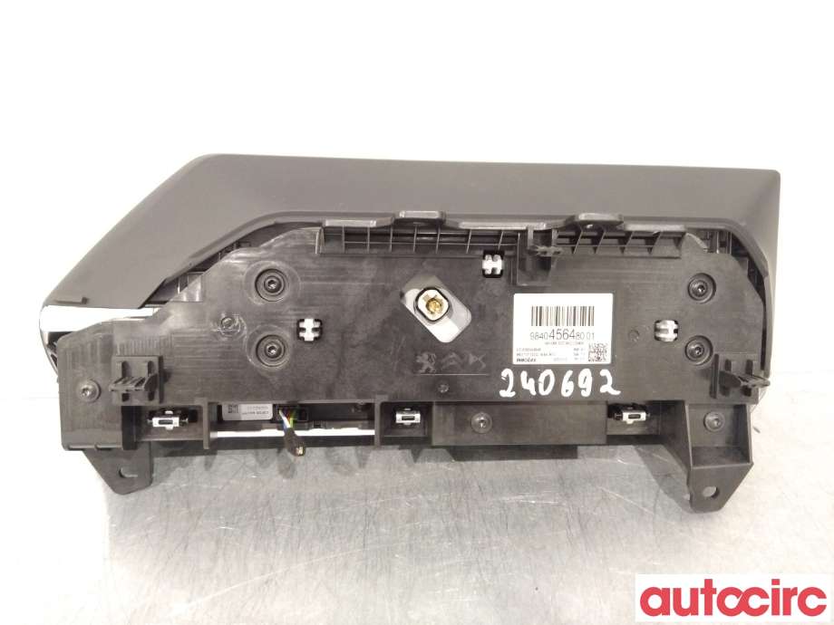 Multimedia display (MCU - Media Controller Unit) til Citroën C4, Spacetourer 2019-->>  (CITROEN|9840456480||9834063280)