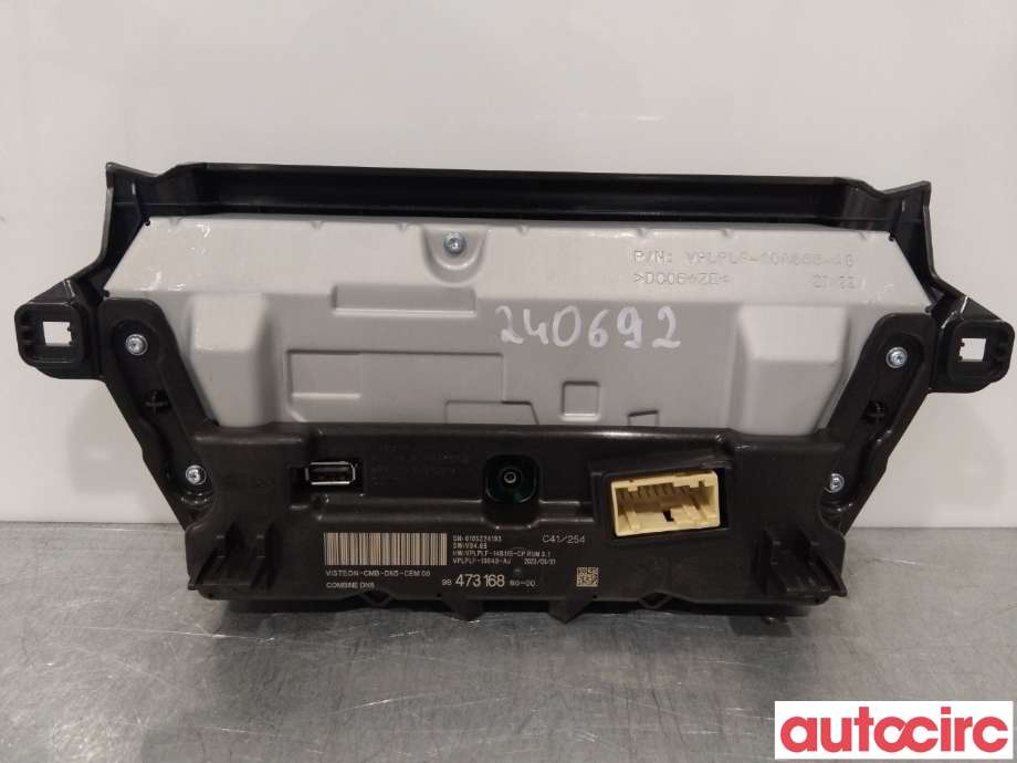 Instrumentpanel til Citroën C4, Spacetourer 2019-->>  (CITROEN|9849072780|)